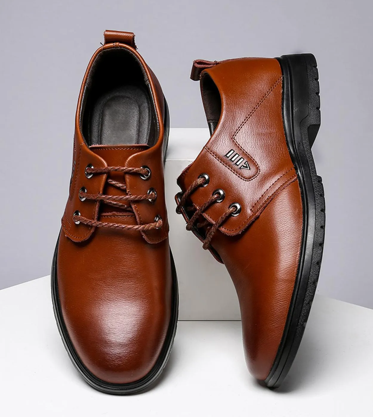 Mocassini da uomo Scarpe casual in pelle leggera Autunno Scarpe da passeggio per uomo allaperto Comode Sneakers da uomo Mocassi