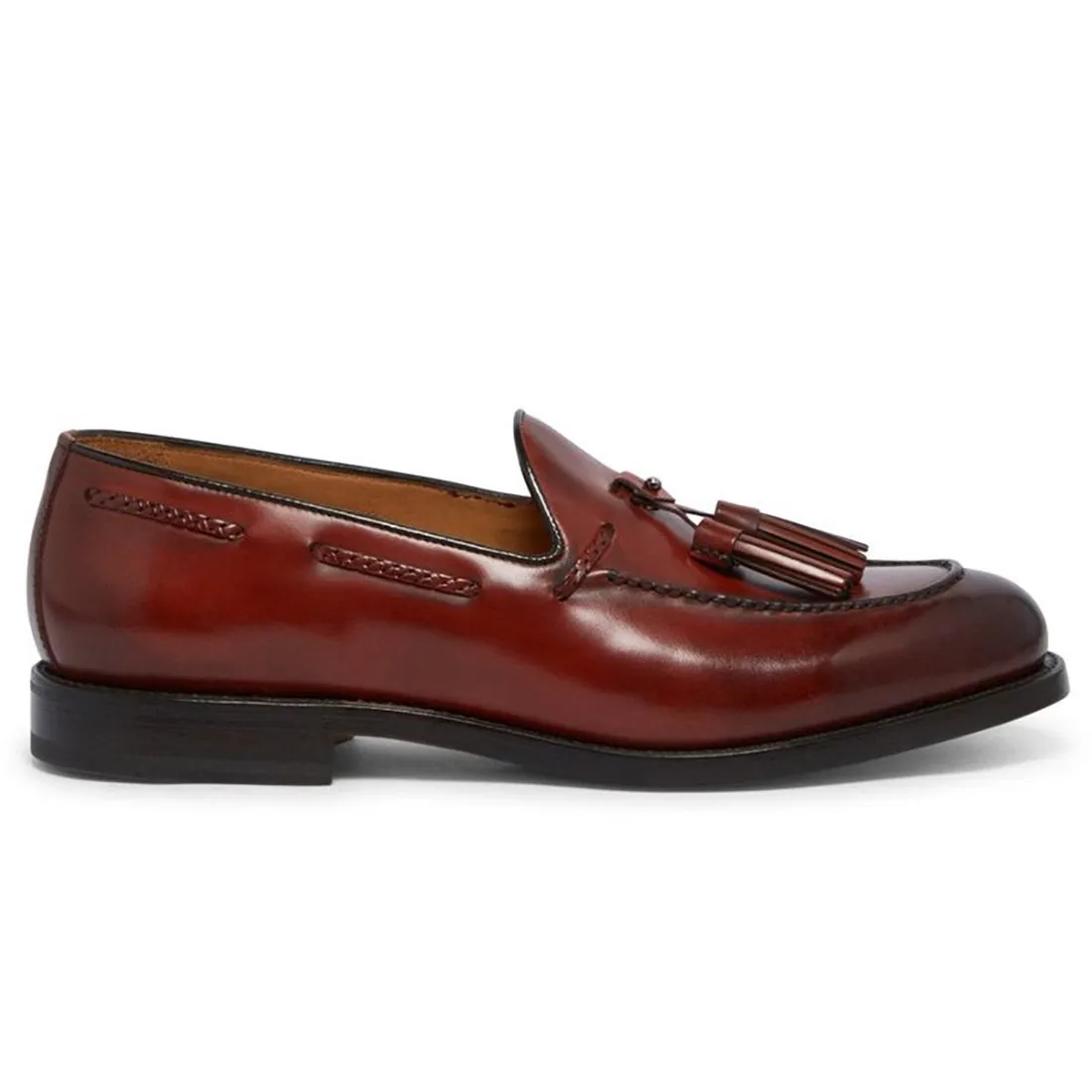 Mocassino Fabi Martin Flex Goodyear mattone con nappine