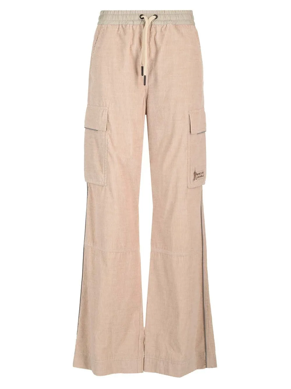   Moncler Grenoble  JOGGERS IN VELLUTO A COSTE  