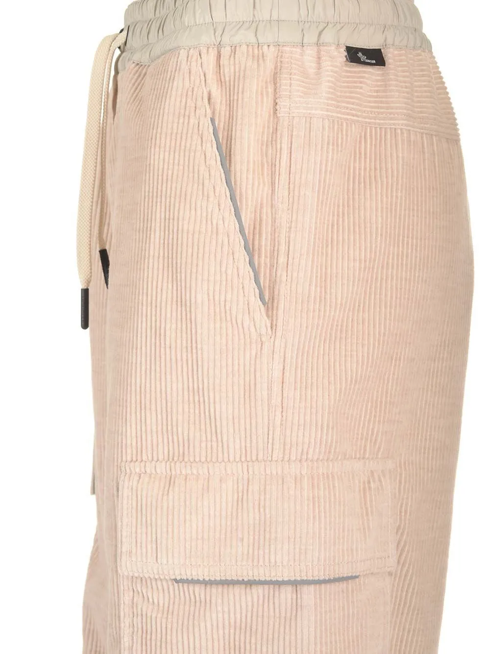   Moncler Grenoble  JOGGERS IN VELLUTO A COSTE  