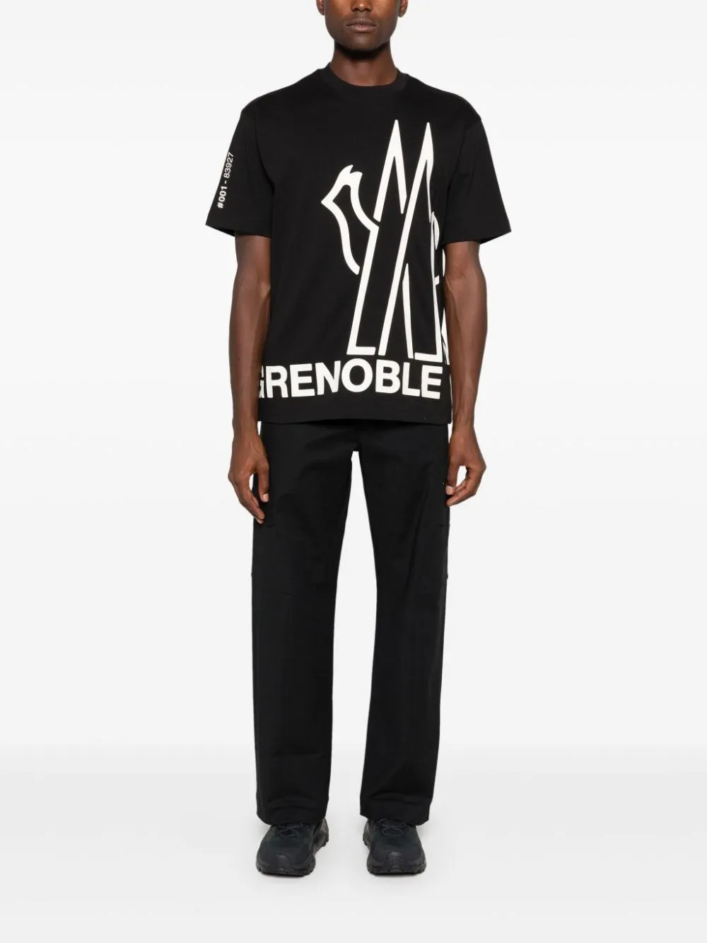 Moncler Grenoble-T-shirt con stampa