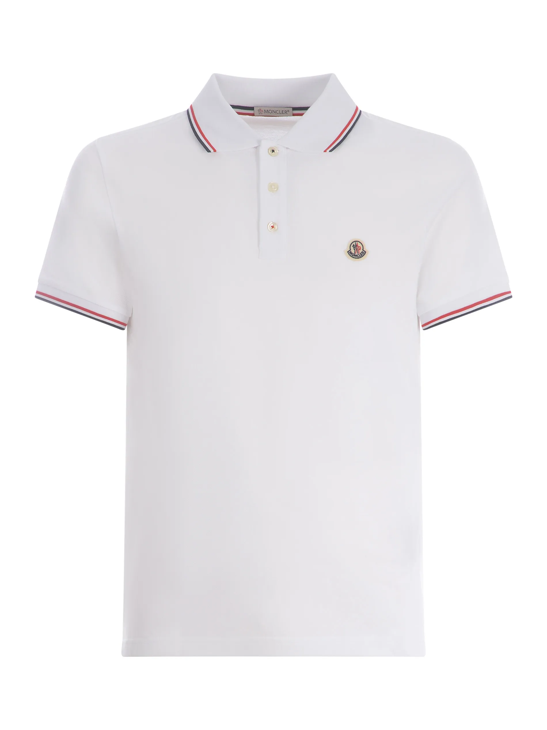  MONCLER Polo Moncler in cotone piquet