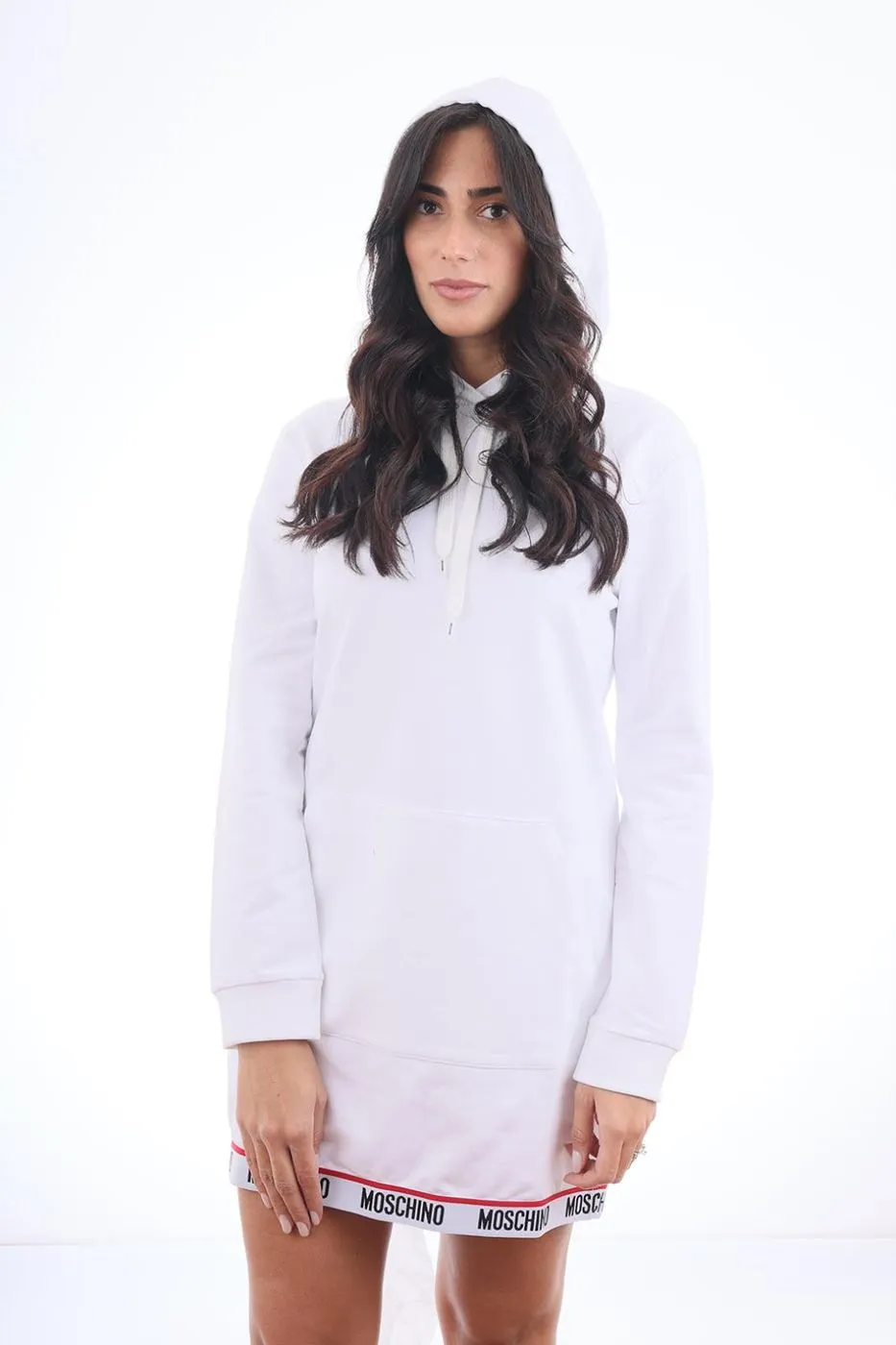 Moschino  ---------    ------------  felpa maxi hoodie non definito