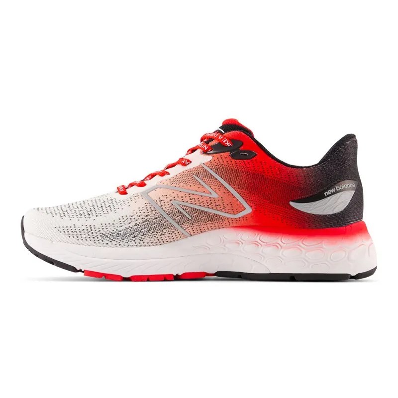 New Balance Fresh Foam 880 V12 Bianco Rosso - Scarpe Running Uomo