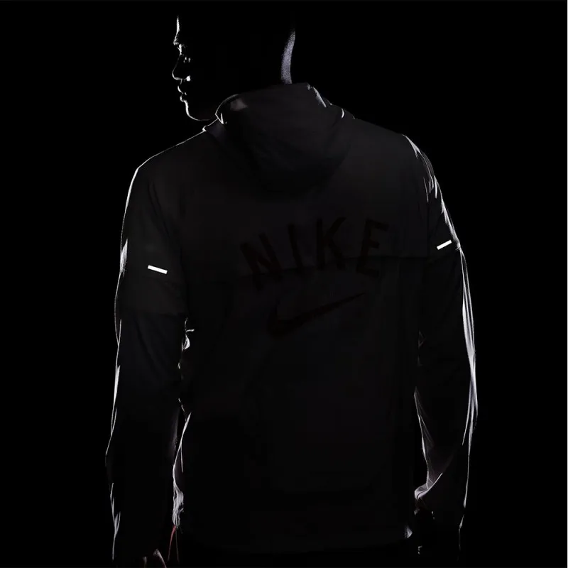 Nike Giacca Running Hoodie Bianco Rosso Uomo