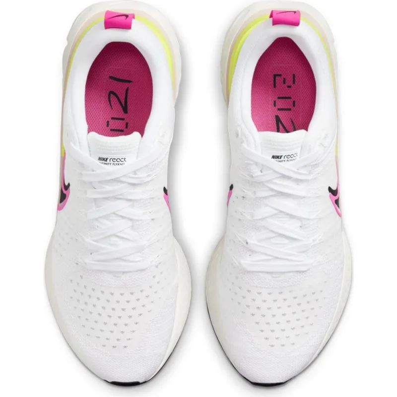 Nike Scarpe Running Infinity Run Flyknit 2 Bianco Nero Uomo