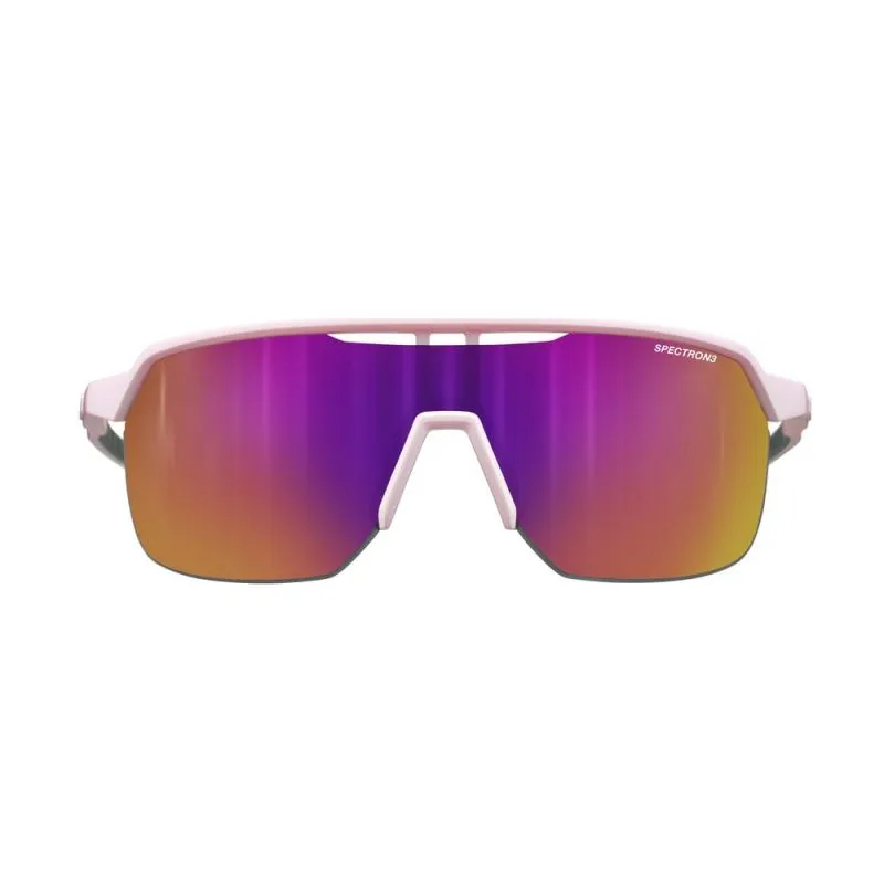 Occhiali da sole Julbo FREQUENCY (ROSA PASTELLO/VERDE Spectron 3CF) Cat. 3