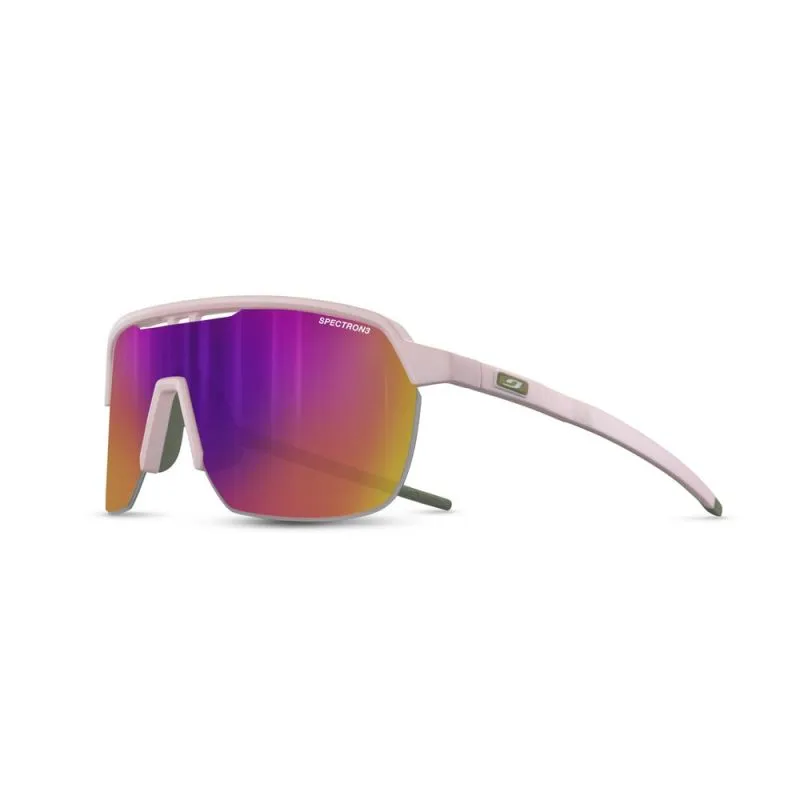 Occhiali da sole Julbo FREQUENCY (ROSA PASTELLO/VERDE Spectron 3CF) Cat. 3