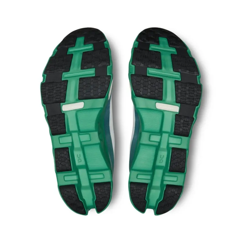 On Cloudmonster Hyper Bianco Verde - Scarpe Running Donna