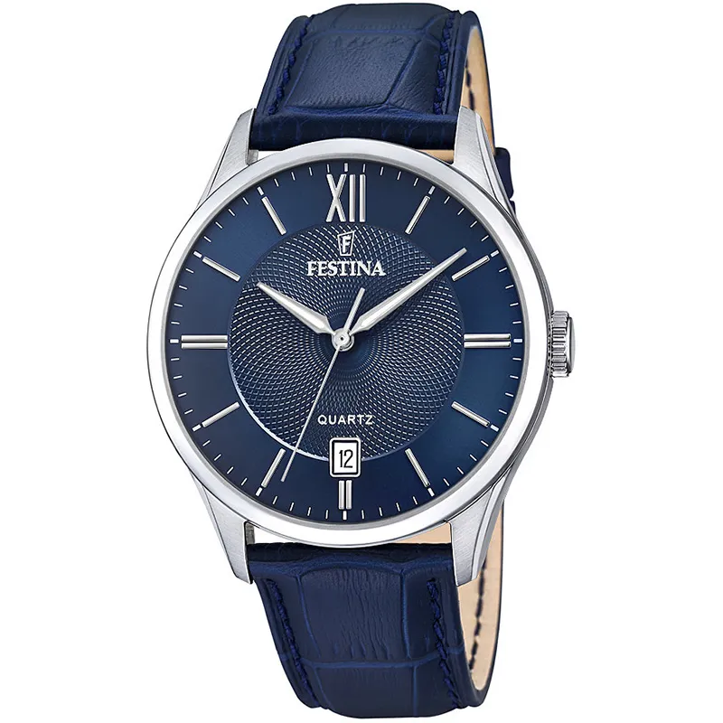 Orologio Festina pelle Blu
