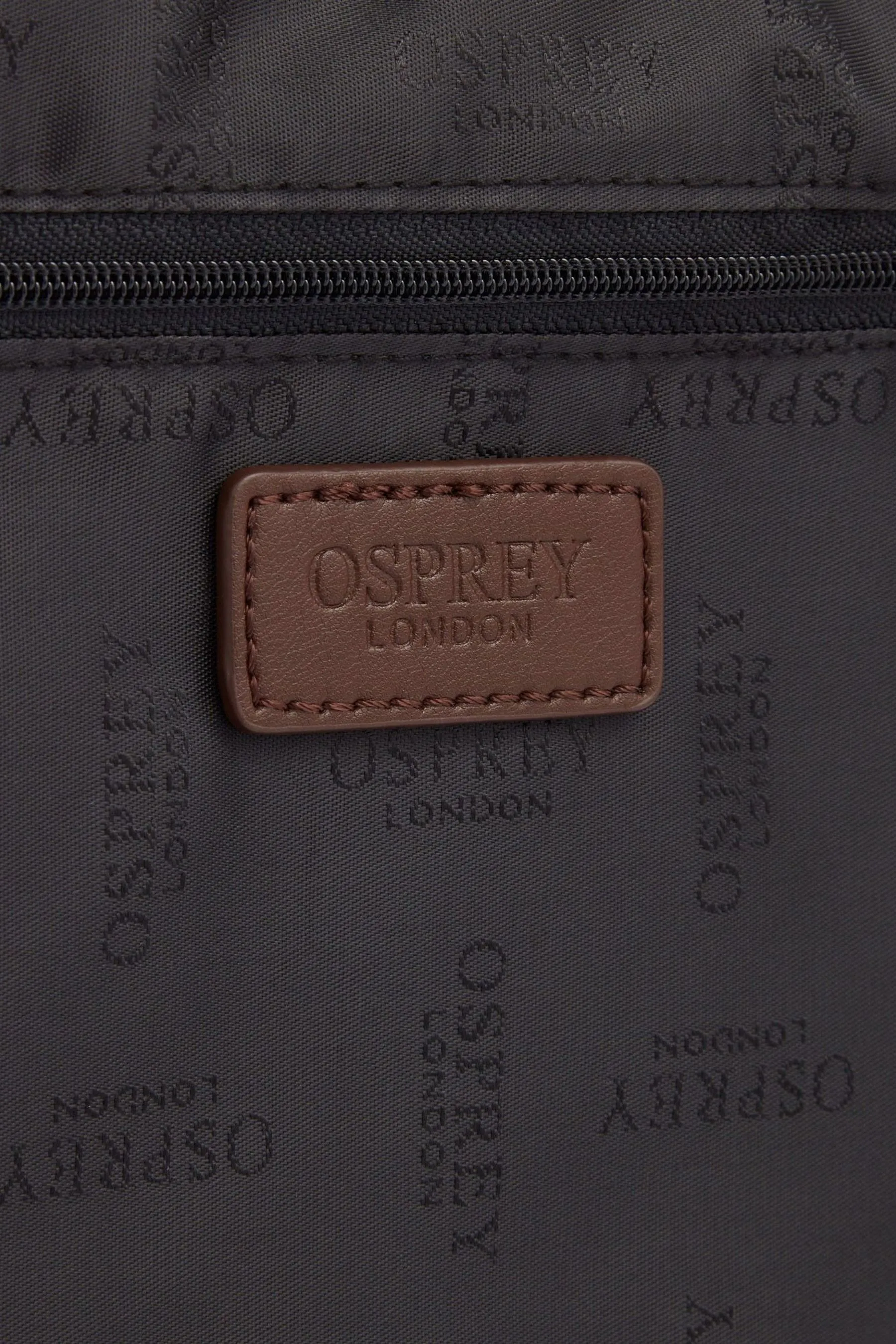 OSPREY LONDON Purple The Wanderer Nylon Crossbody Bag    