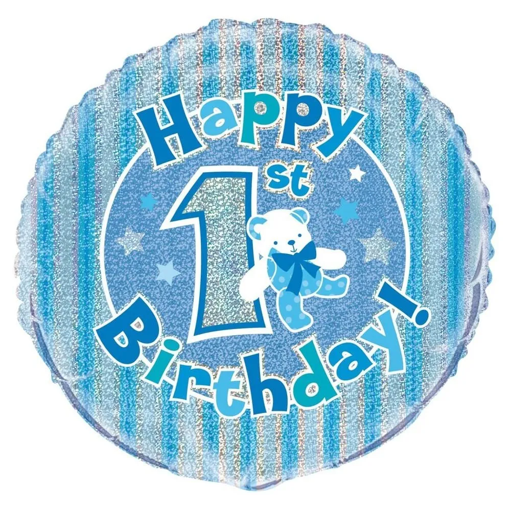 Palloncino primo compleanno in Foil  