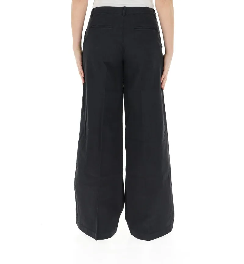 Pantalone cotone-lino