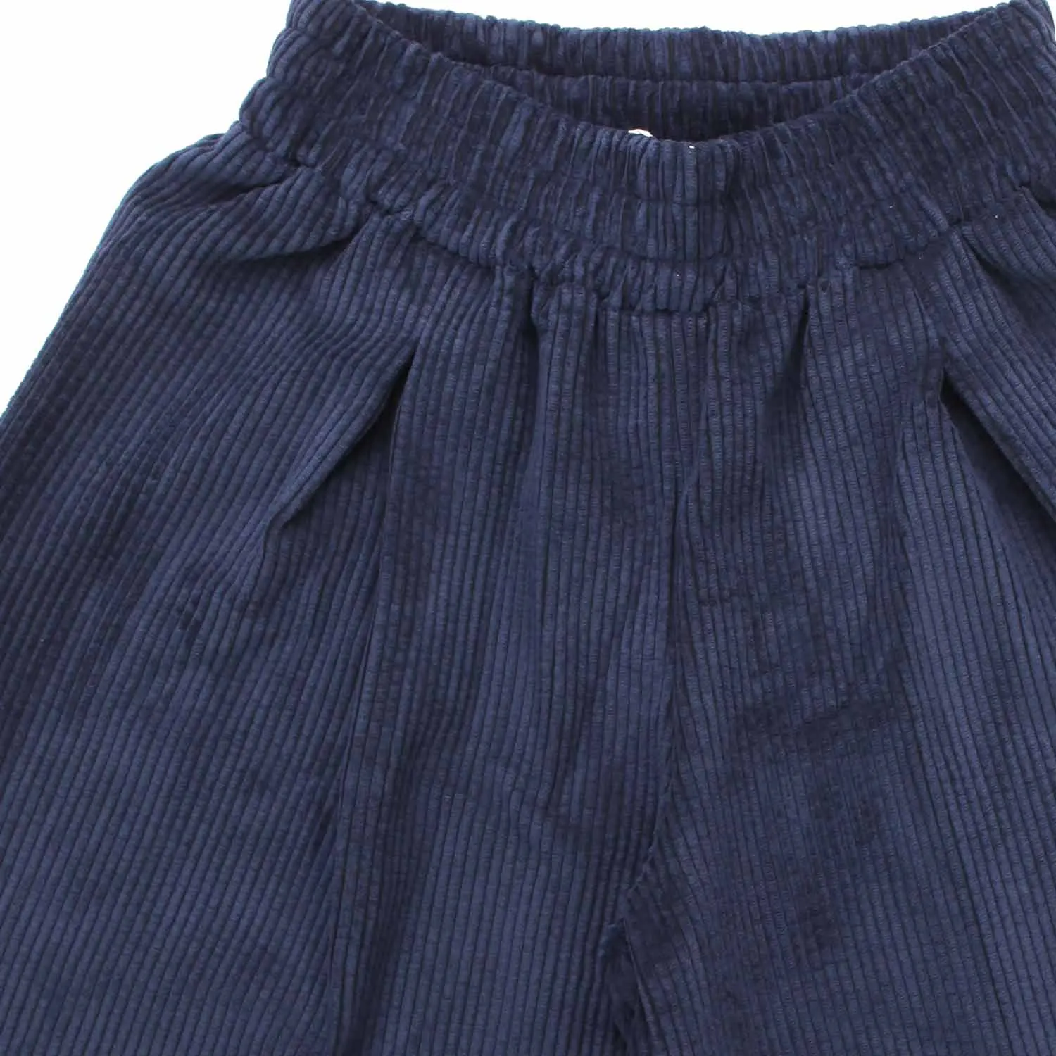 Pantalone Culotte Blu Bambina E Teen