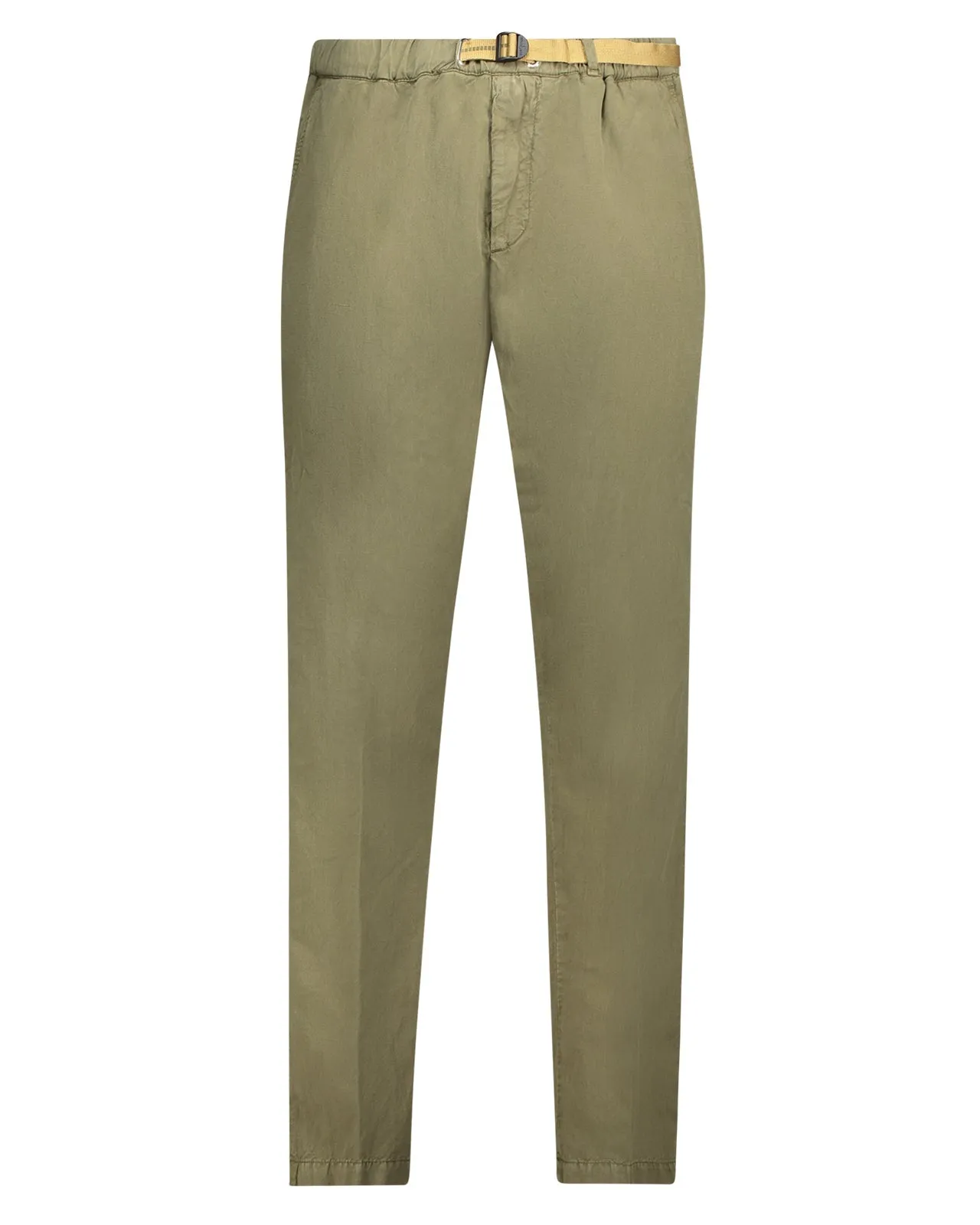 Pantalone lungo cotone verde