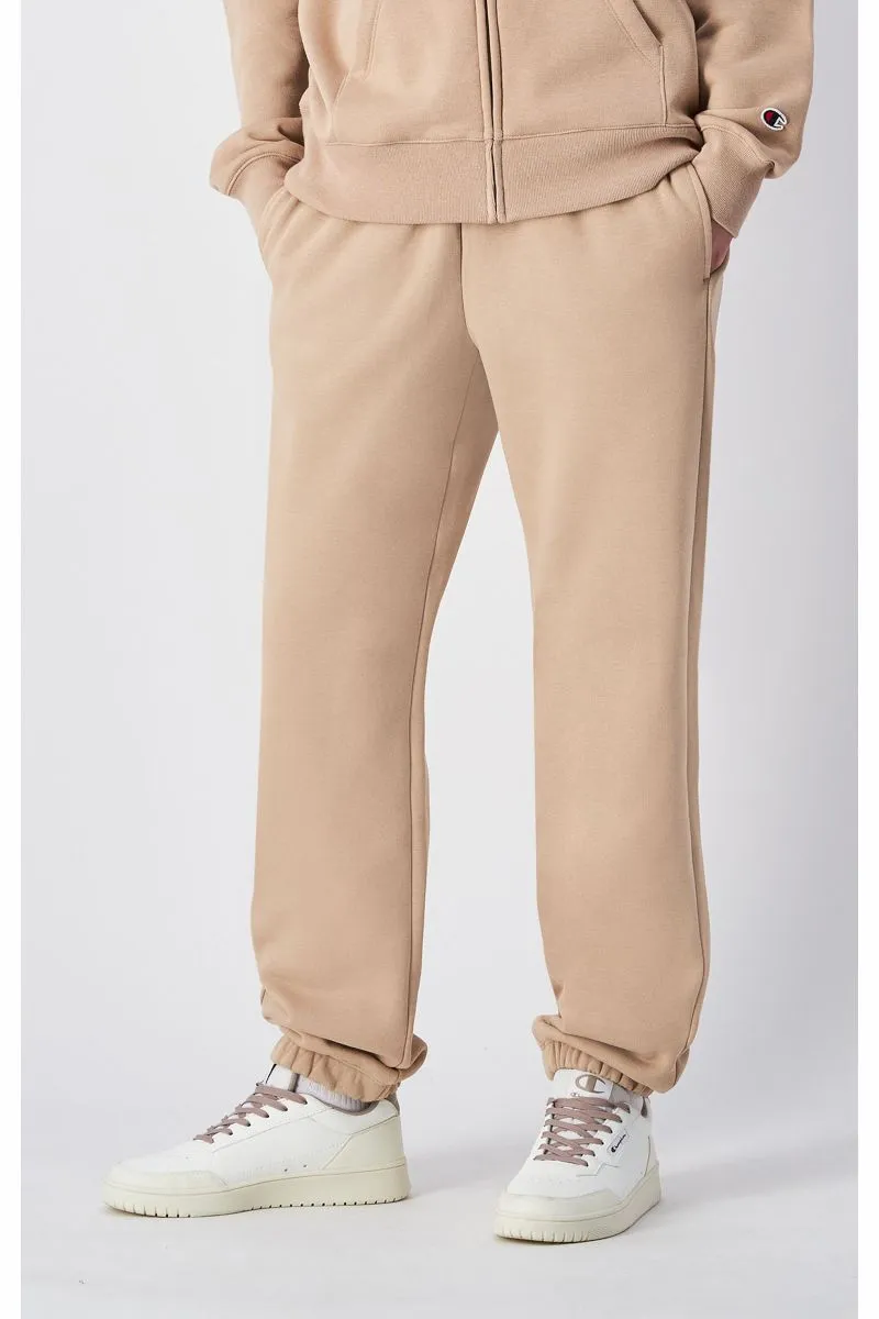 Pantaloni joggers in felpa donna Beige