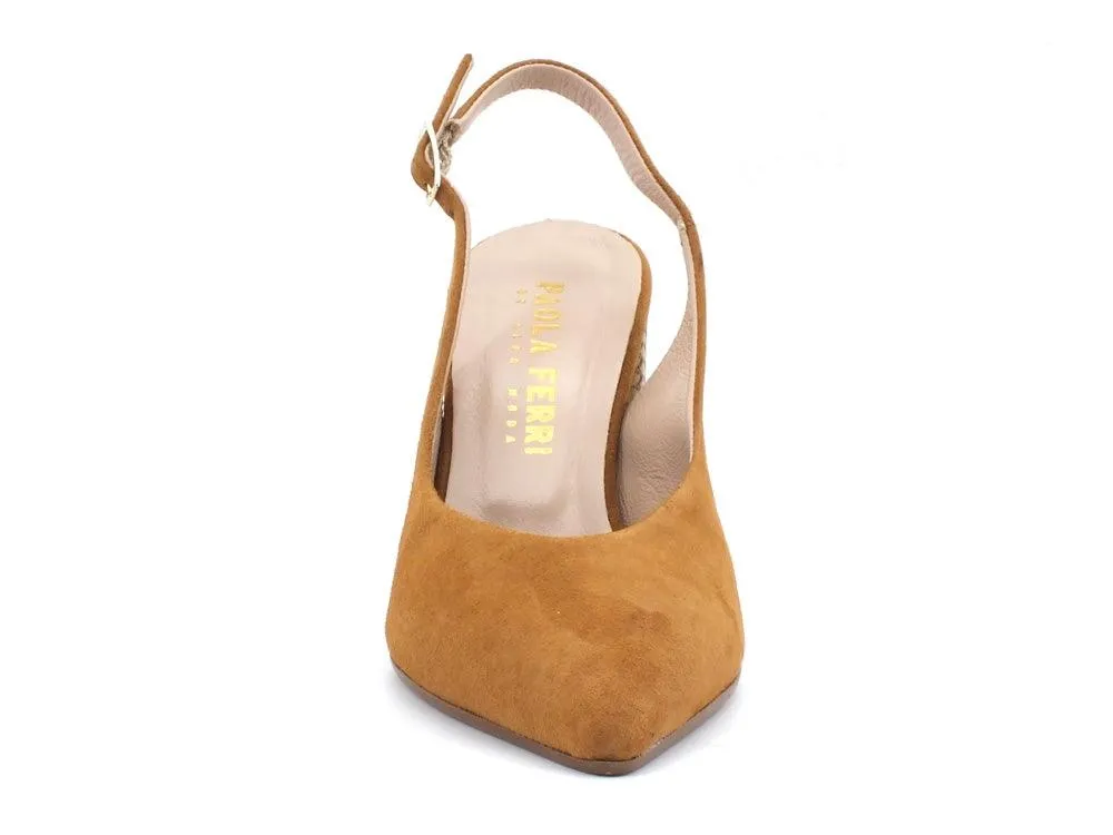PAOLA FERRI Sandalo Cuoio Naturale D5212