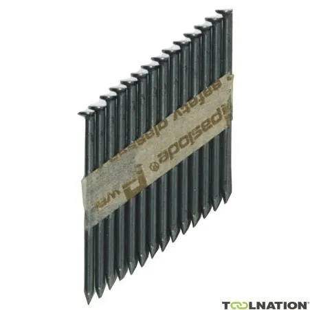 Paslode Fijaciones 142048 Chiodo a striscia 2,8 x 70 anello Inox RounDrive testa lente (incl. cartucce di gas) 1250 pezzi