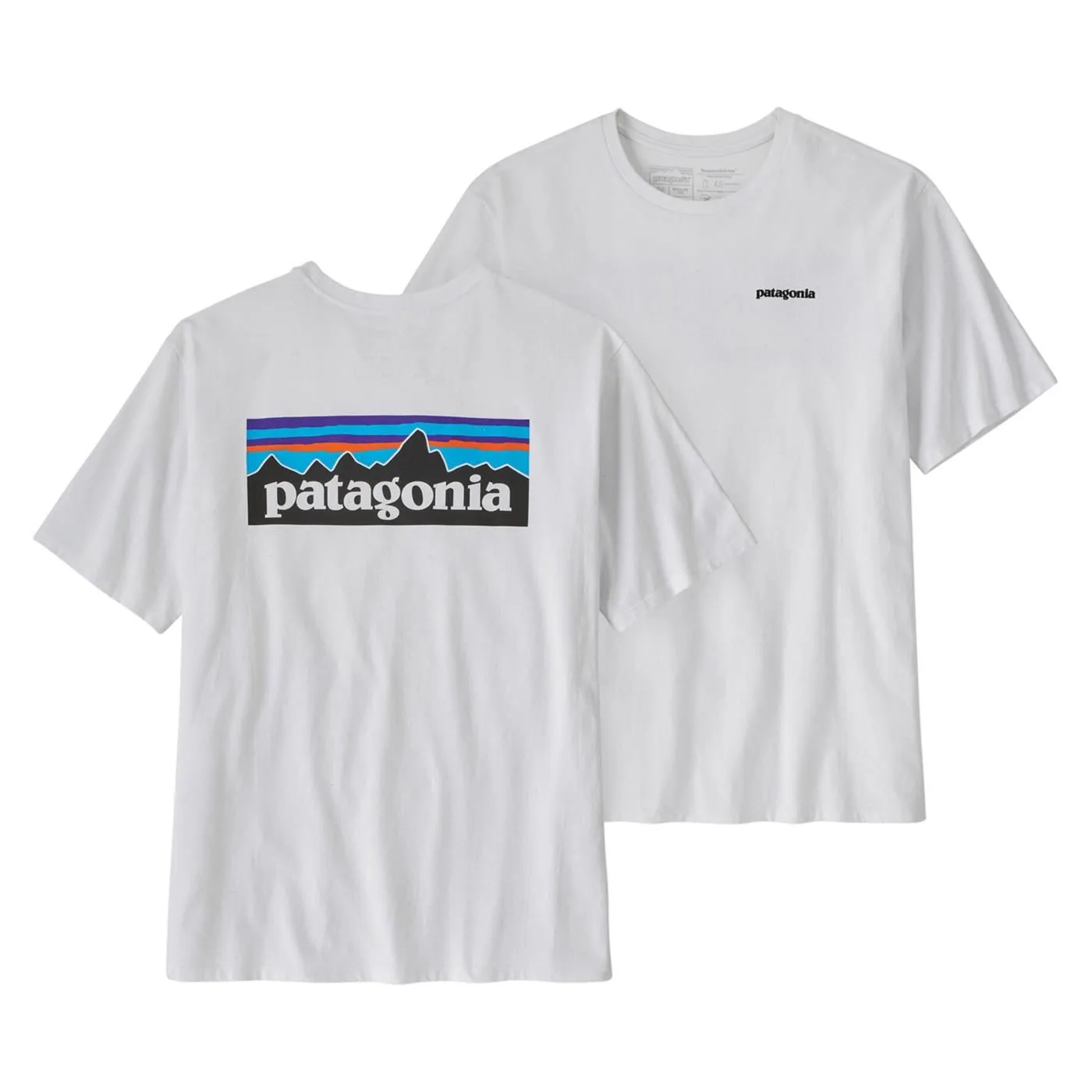     PATAGONIA P-6 LOGO RESPONSIBILI-TEE 38504 WHI
