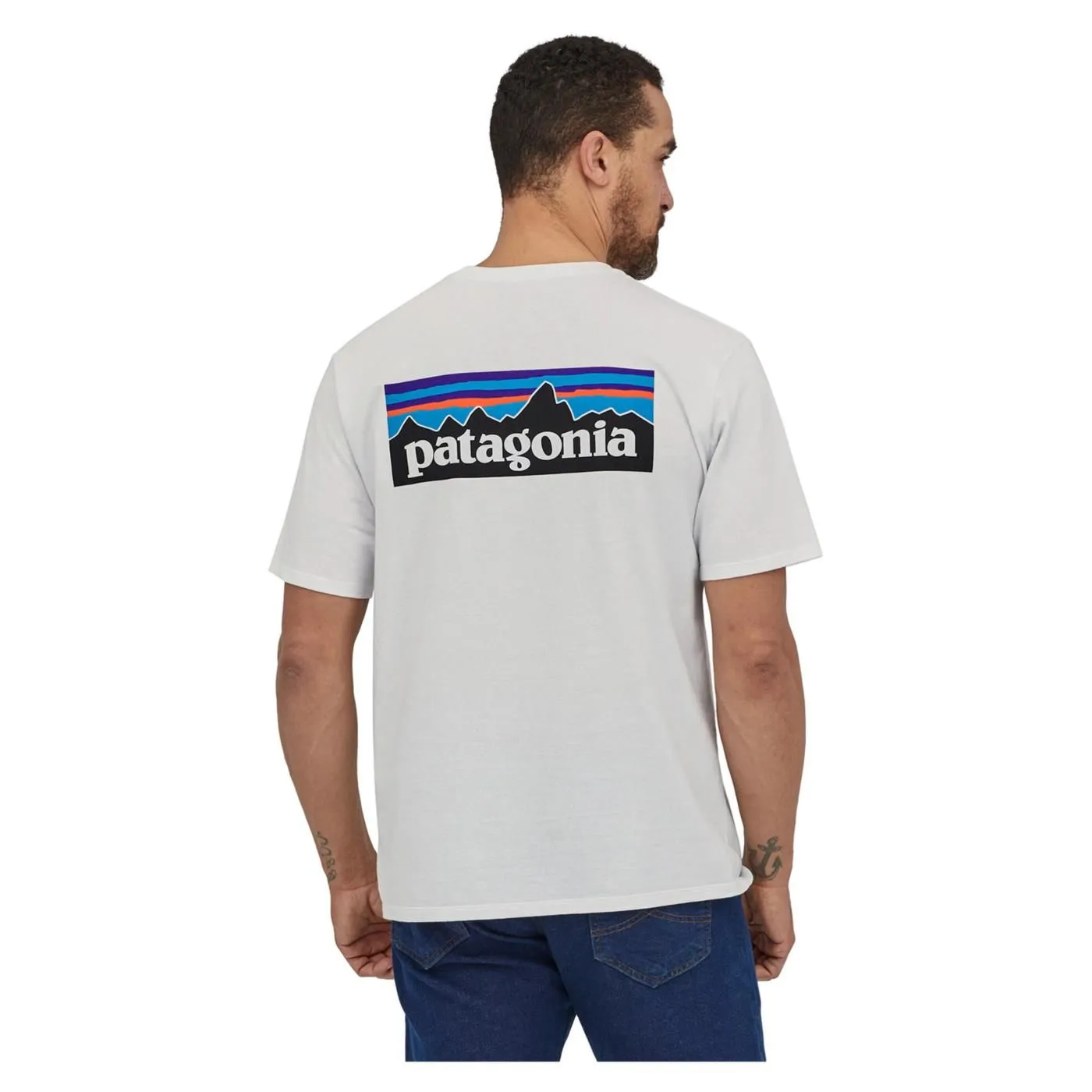     PATAGONIA P-6 LOGO RESPONSIBILI-TEE 38504 WHI