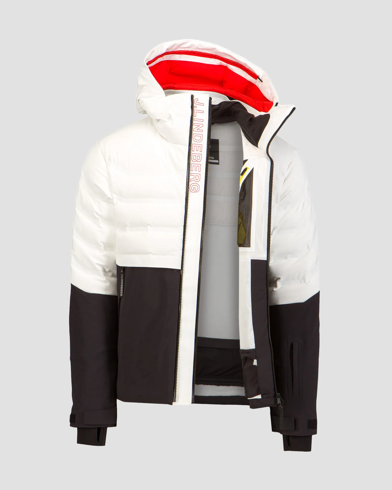 Piumino bianco da uomo J.Lindeberg Orbit SMOW08872-white