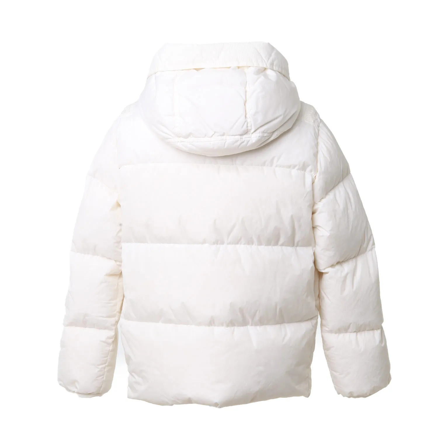Piumino Crinckle Trapuntato Stone Island Bianco