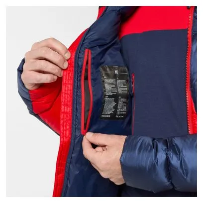 Piumino Millet Magma rosso nero uomo