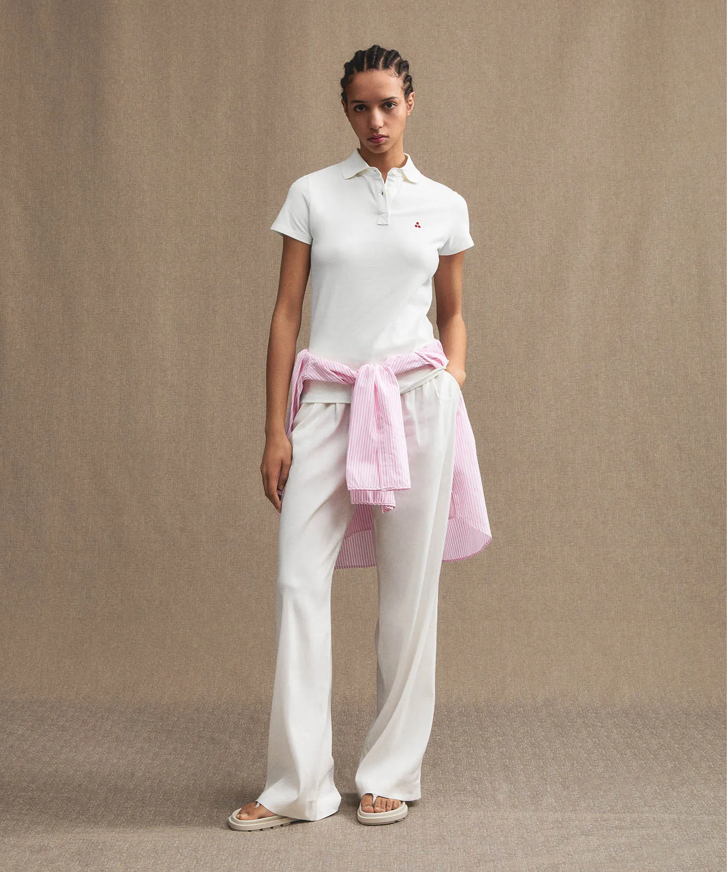 Polo in cotone piquet