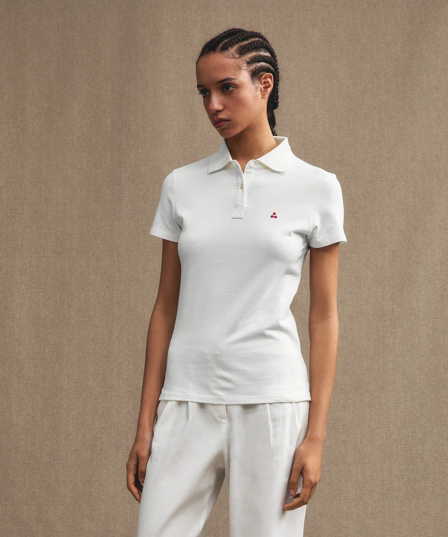 Polo in cotone piquet