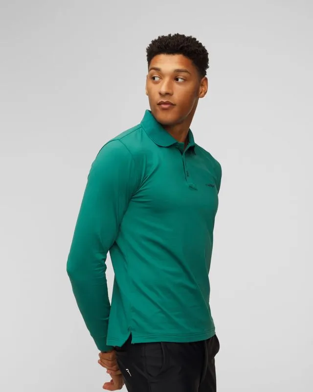Polo męskie z długim rękawem Chervo Anguy 56348-688