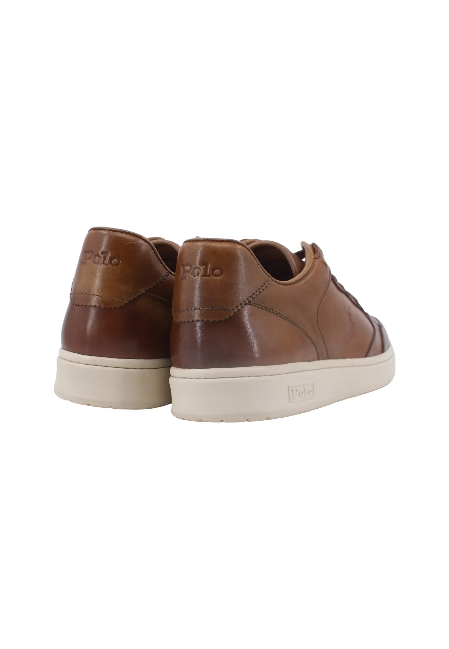 POLO RALPH LAUREN Sneaker Uomo Marrone Snuff 809860967001
