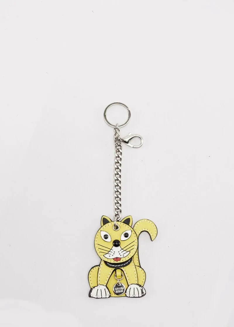 Portachiavi a forma di gatto