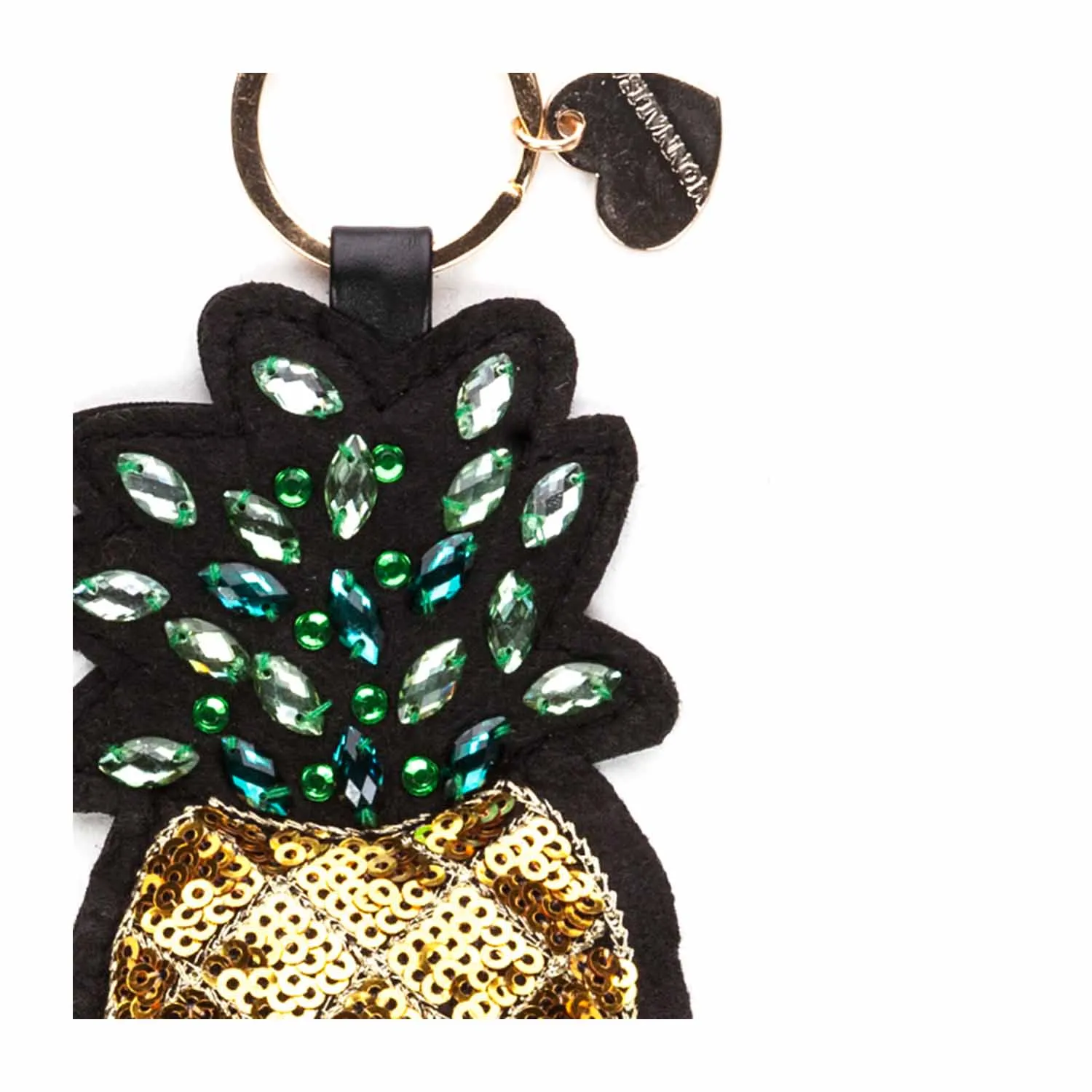 Portachiavi Ananas Paillettes