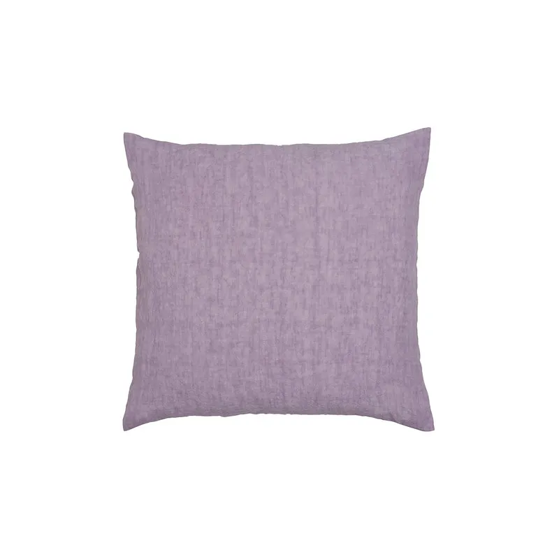 Puro lino biancheria Cuscino Arredo Puro Lino Stonewash Violetta