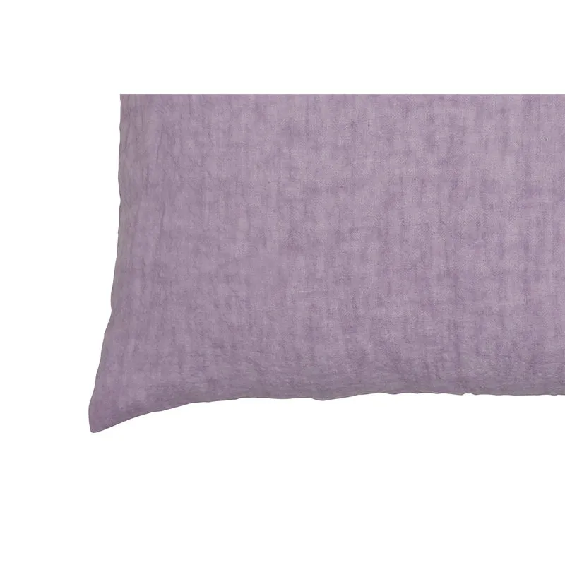 Puro lino biancheria Cuscino Arredo Puro Lino Stonewash Violetta