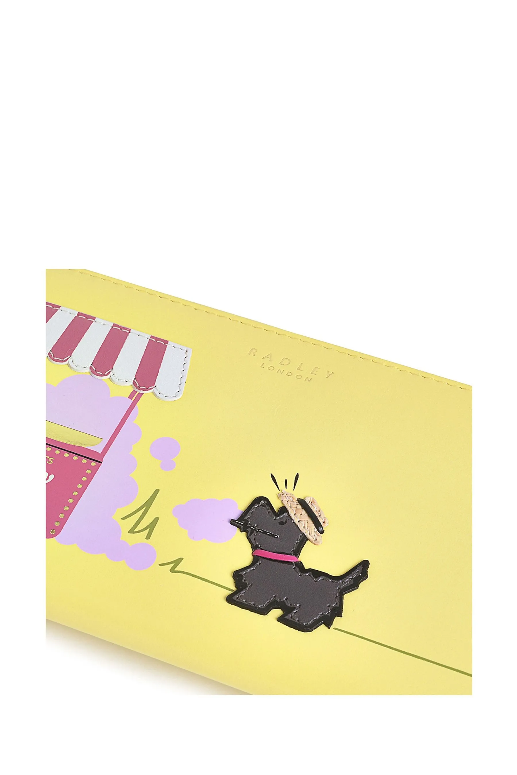 Radley London - Giallo - Candy Floss - Borsellino grande con zip su tre lati