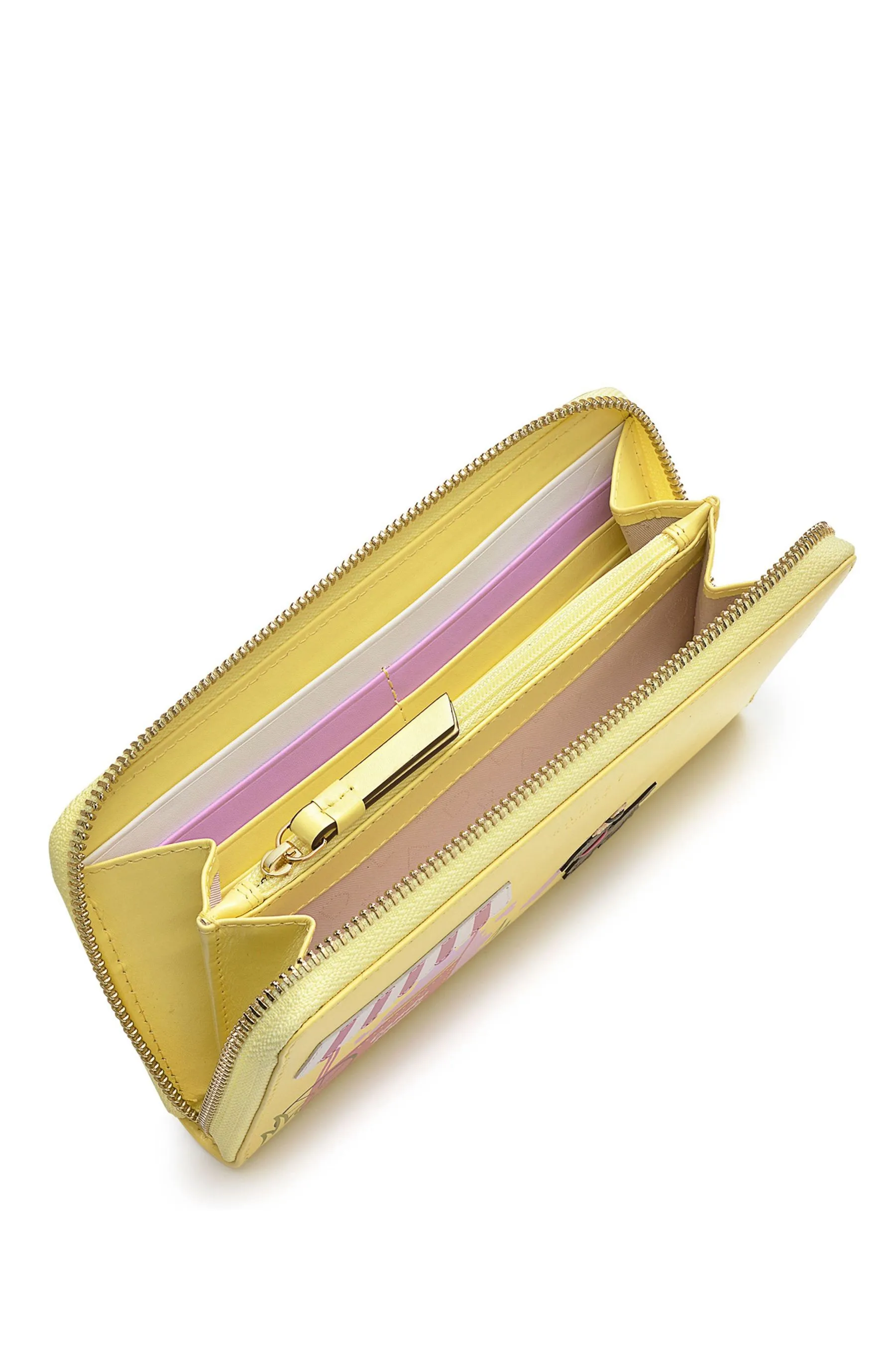 Radley London - Giallo - Candy Floss - Borsellino grande con zip su tre lati