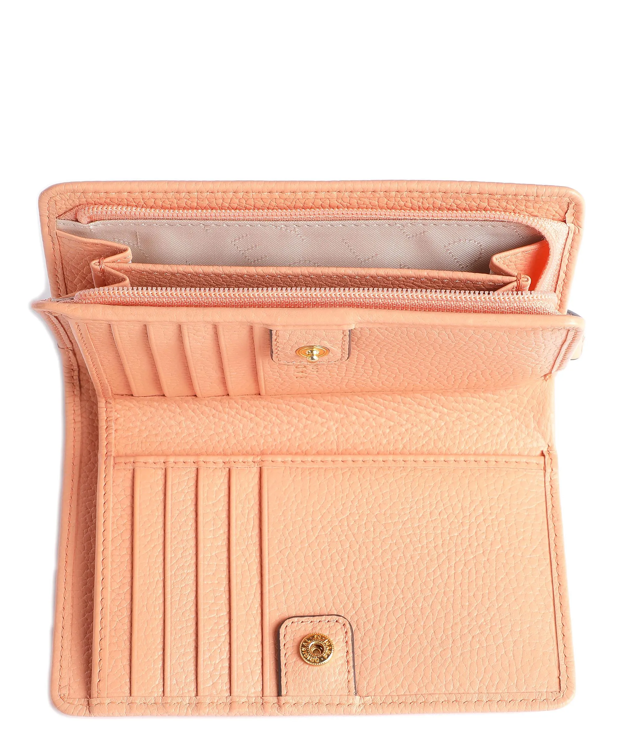  Radley London Stamp Portafoglio pelle di vacchetta grana albicocca  