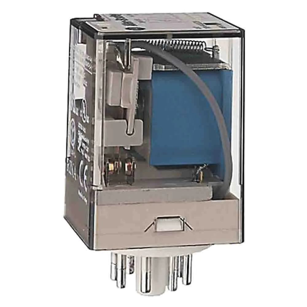 Relè monostabile Allen Bradley serie 700-HA32, DPDT, bobina 48V ca, A innesto