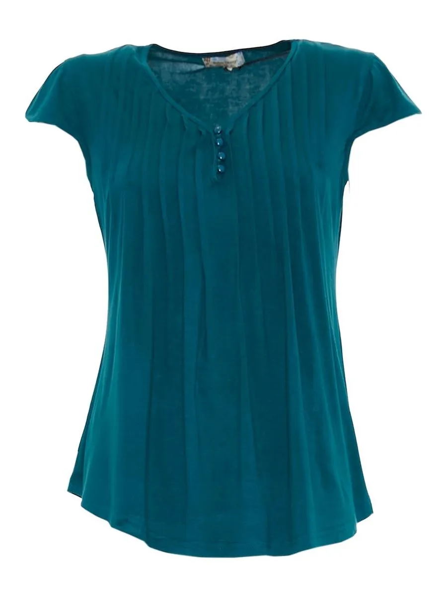 S24T11 - Maglia tinta unita Sunny Psychotria Baba Design