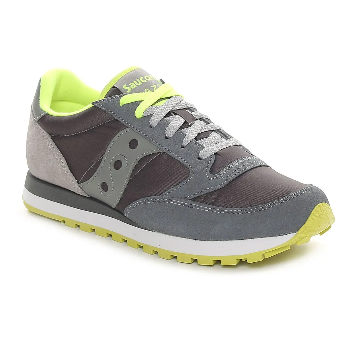 Saucony Jazz Uomo Grigio Giallo Fluo