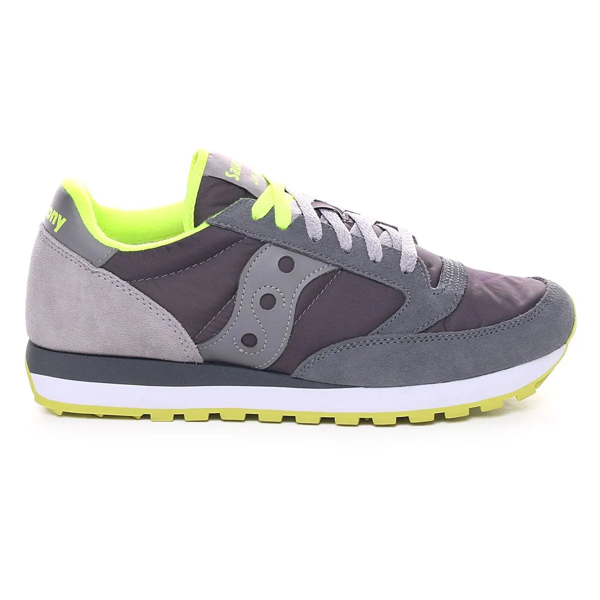 Saucony Jazz Uomo Grigio Giallo Fluo
