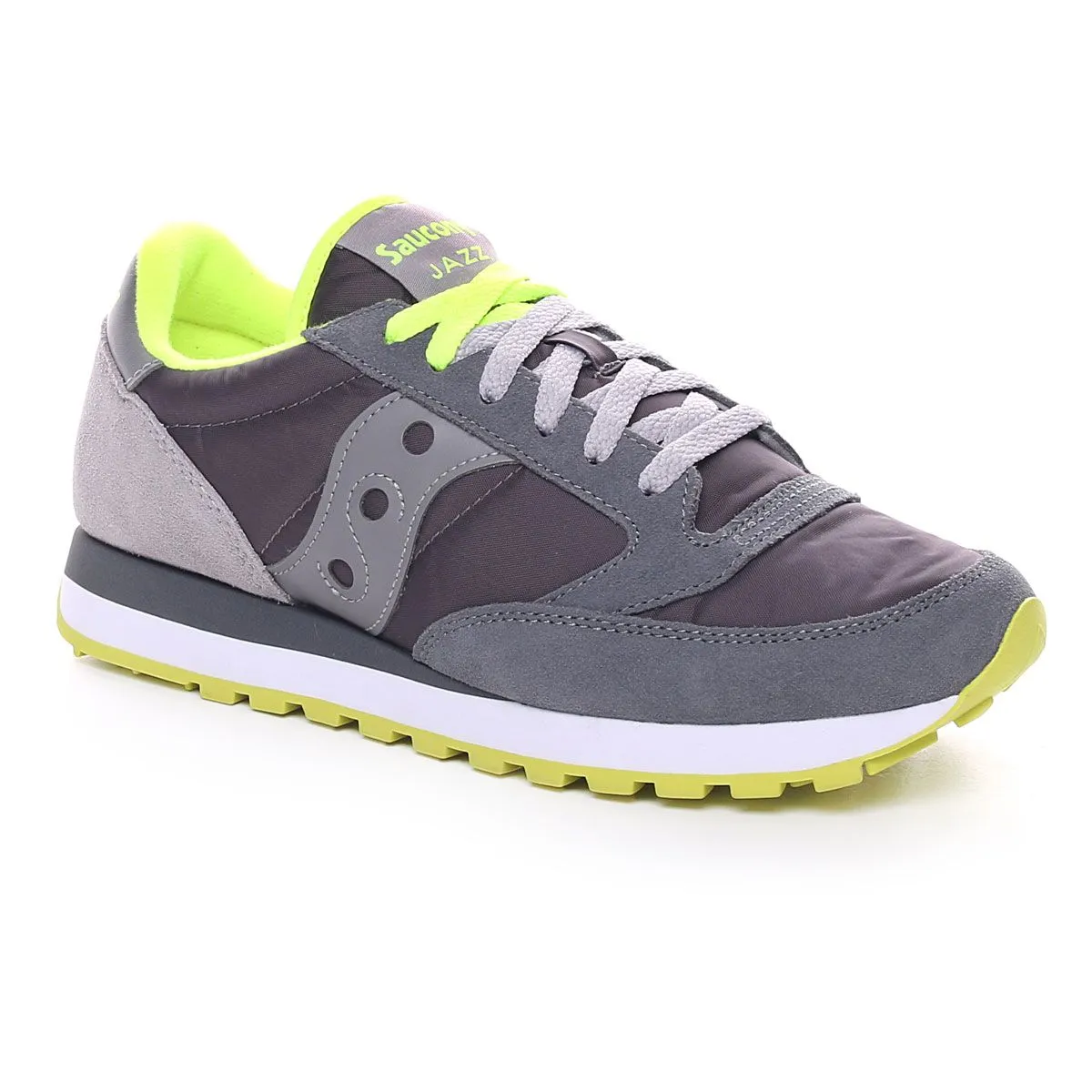 Saucony Jazz Uomo Grigio Giallo Fluo