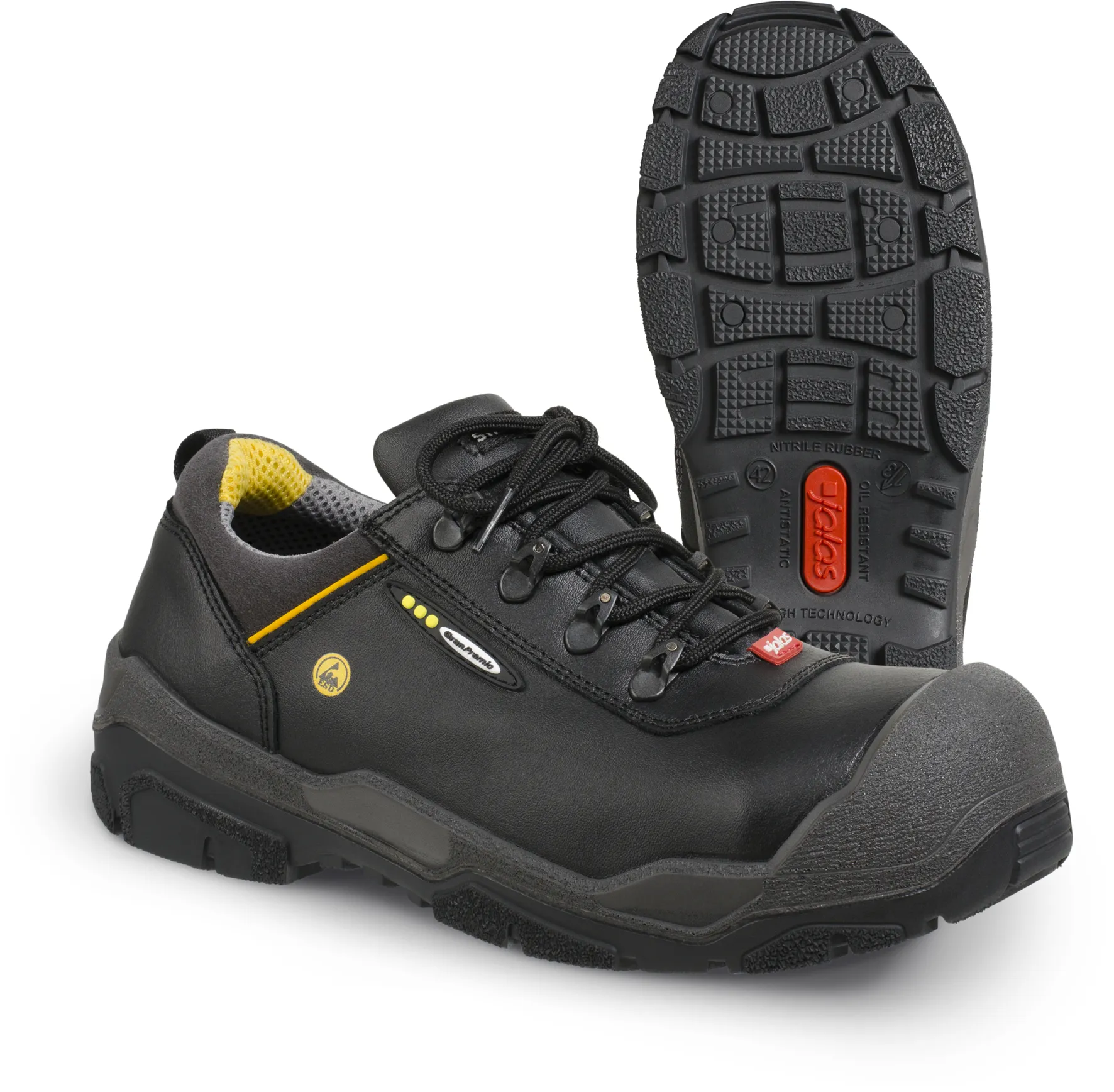 Scarpe antinfortunistiche S3 Ejendals 1538, 36  Unisex, resistenti all'acqua, con puntale di sicurezza