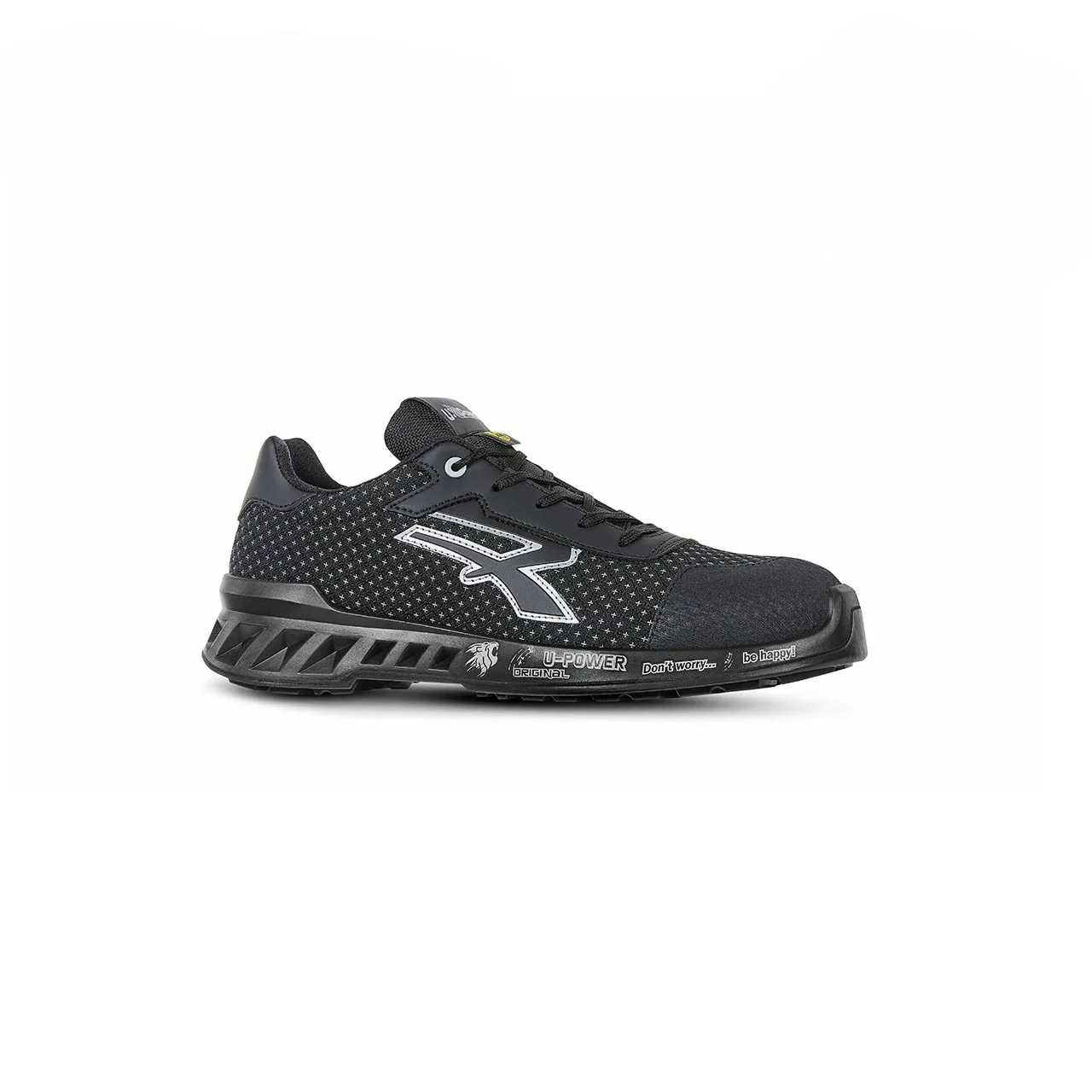 Scarpe antinfortunistiche S3 UPower LOGAN, 48  Unisex, resistenti all'acqua, con puntale di sicurezza