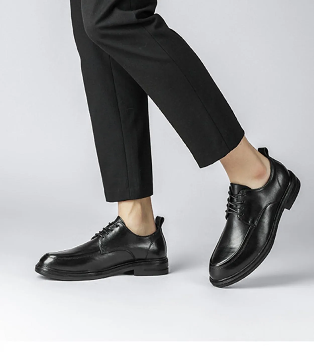 Scarpe casual da uomo in pelle Oxford da lavoro di moda italiana nera per uomo Scarpe da guida da uomo in morbida pelle fatte a