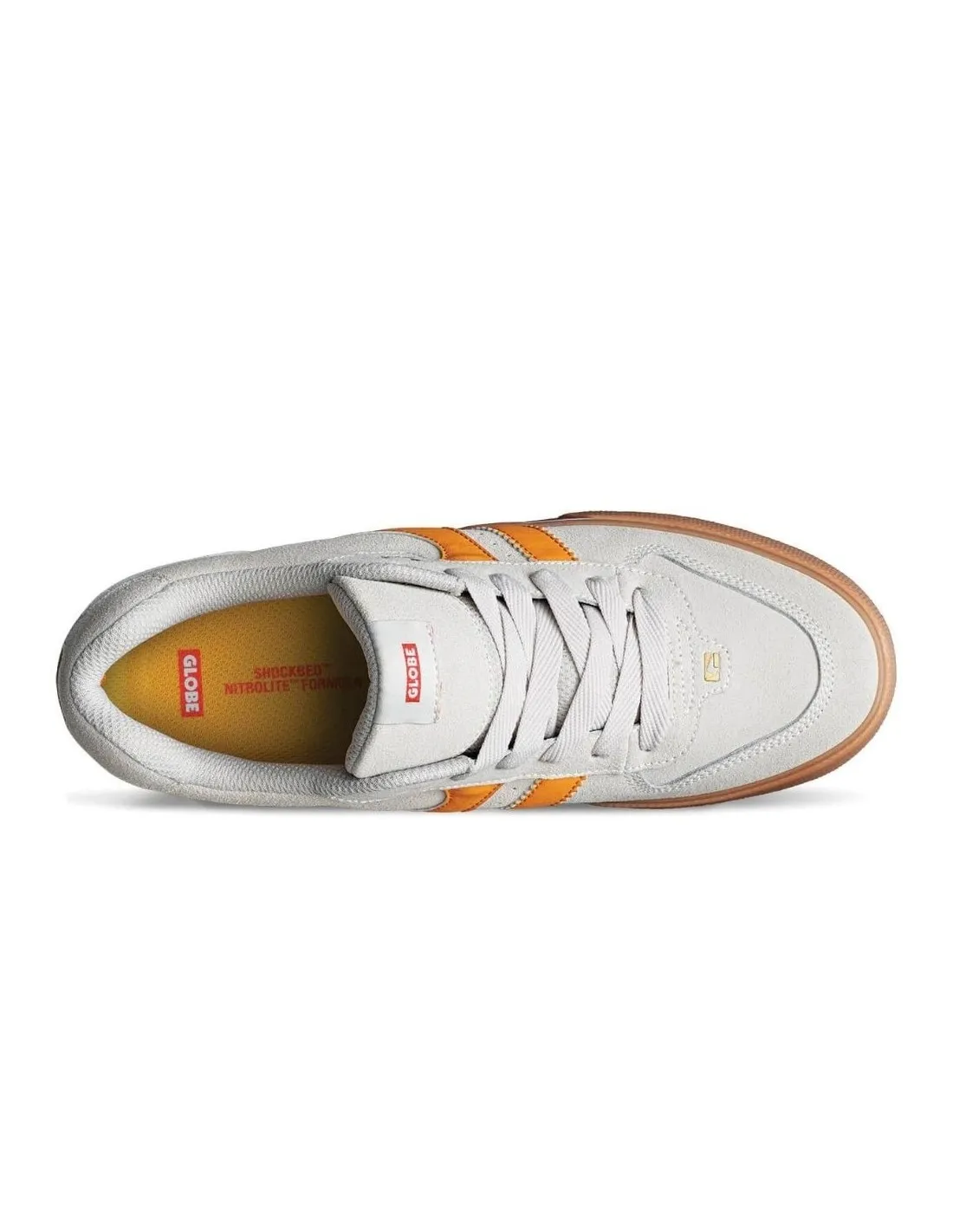 Scarpe da skate Globe Encore-2 Betulla / Giallo / Gomma