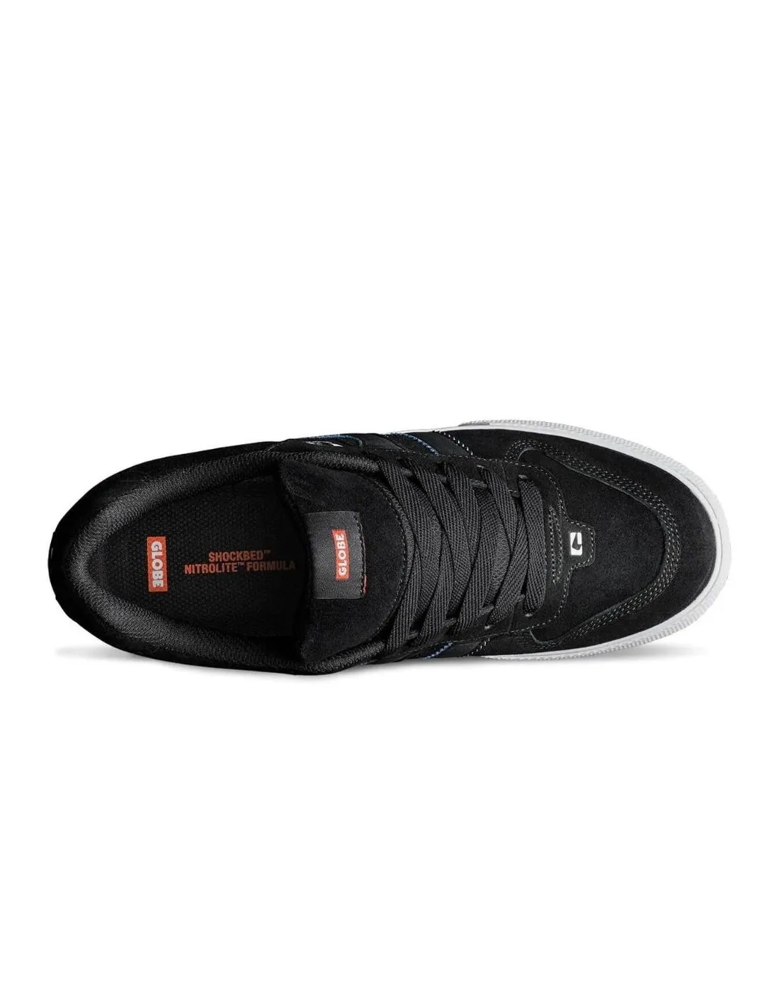 Scarpe da skate Globe Encore-2 nere / bianche / cobalto