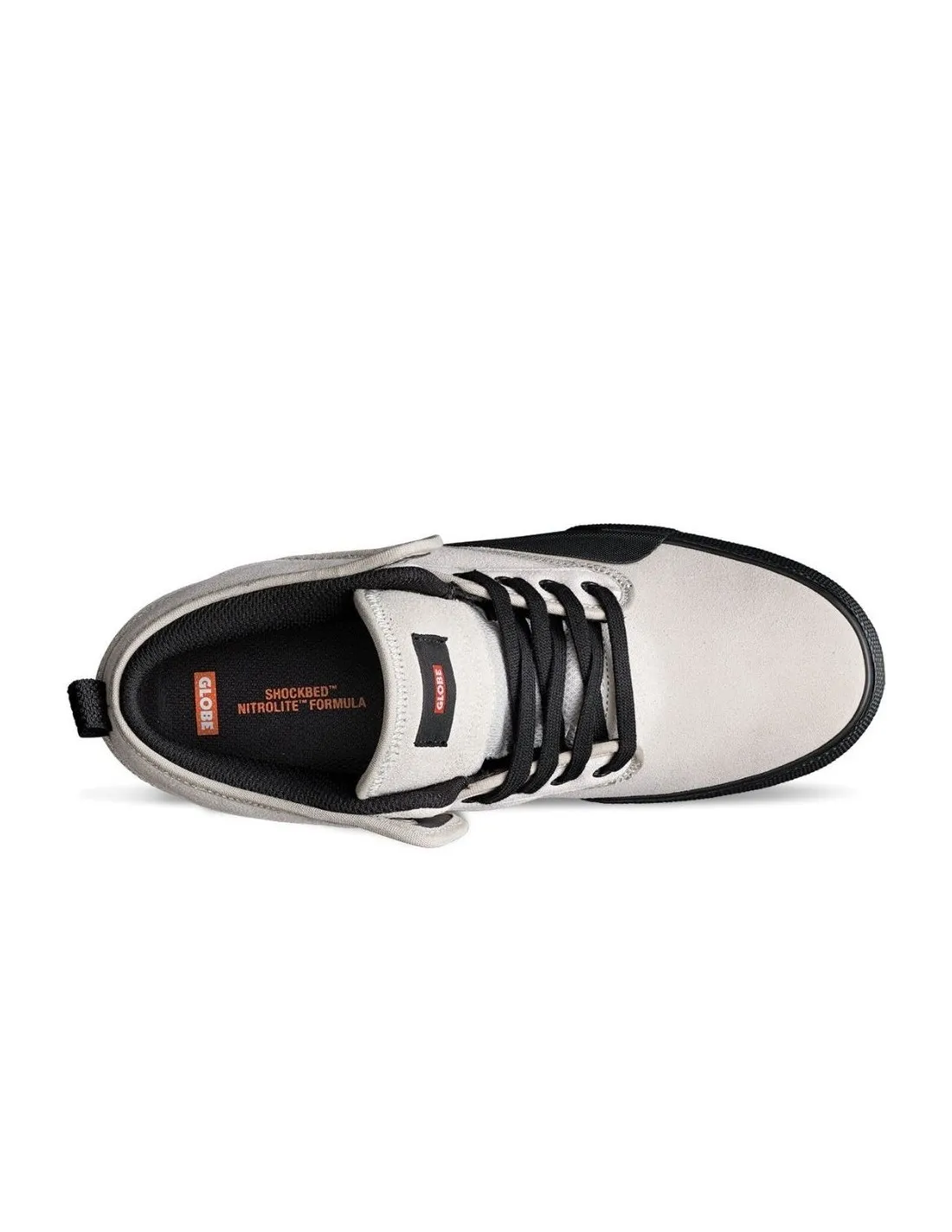 Scarpe da skate Globe Motley Mid Off White / Nere