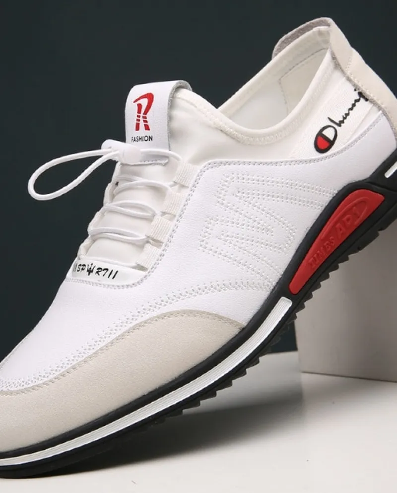 Scarpe da uomo Moda Mocassini in vera pelle Autunno traspirante Scarpe casual comode Scarpe da ginnastica da uomo allaperto Ten